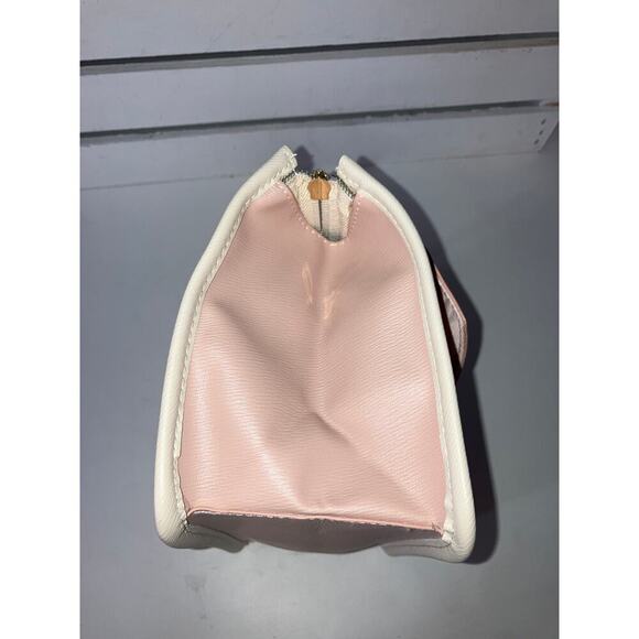 MICHAEL KORS, SMALL PINK, WHITE CLUTCH WRISTLET - Picture 4 of 16